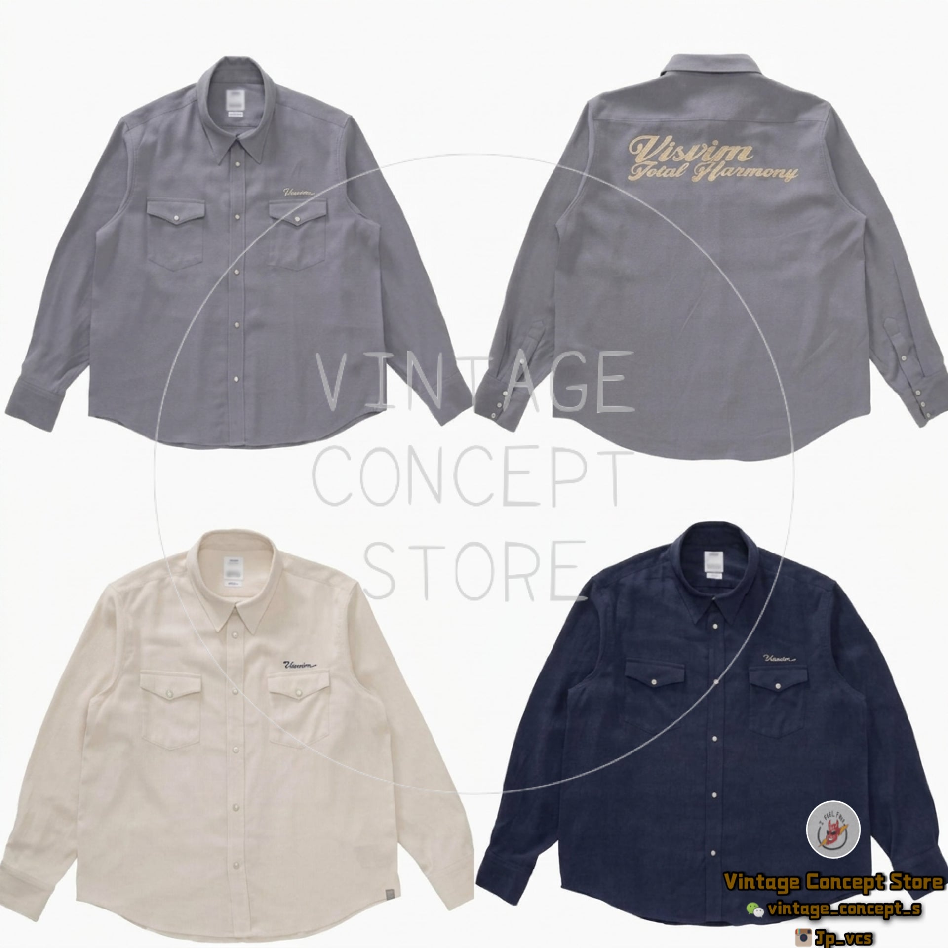 visvim 26AW MERIDIAN SHIRT L/S